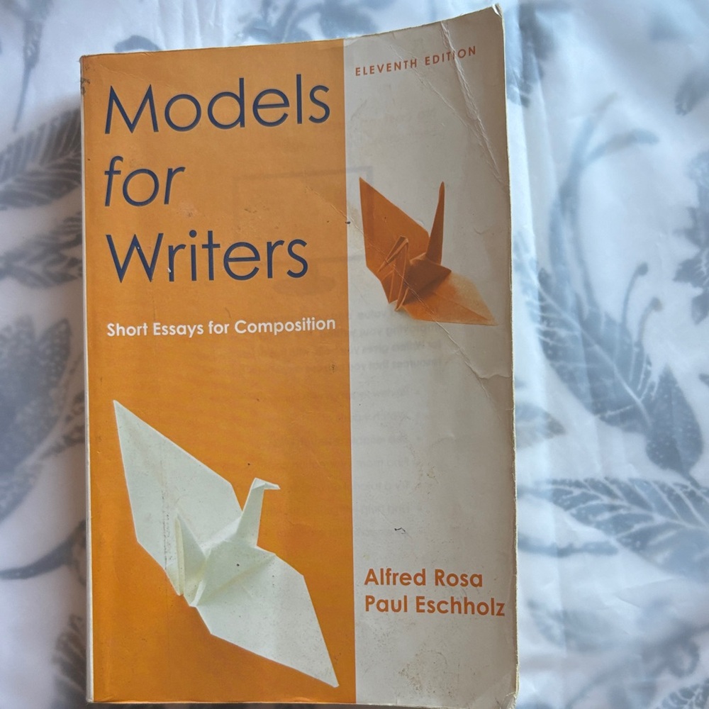 Models for Writers Book